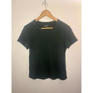 Old Navy Forest Green Baby Tee Size Large